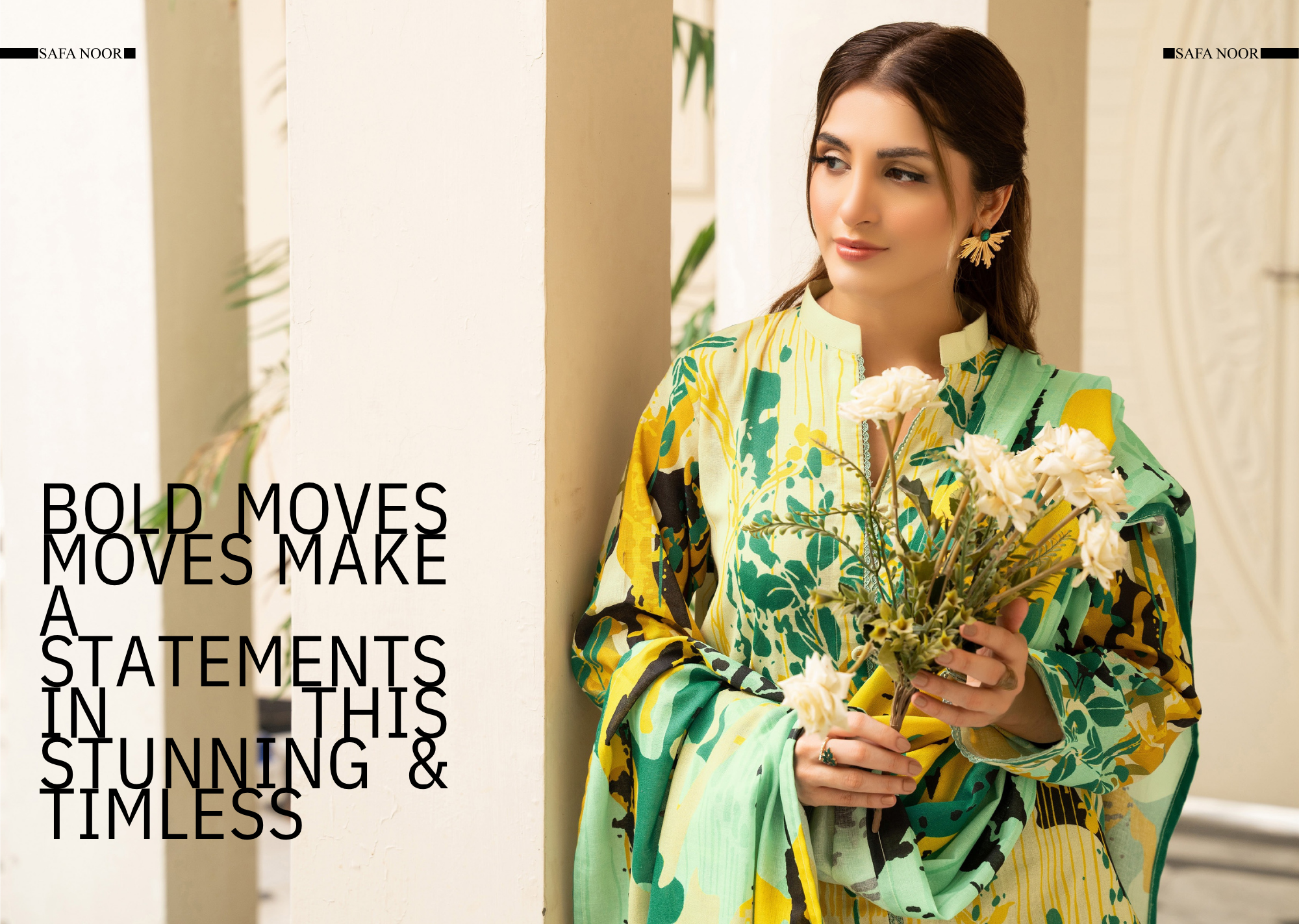 Safa Noor Unstitched Khaddar 3-Piece - SN003