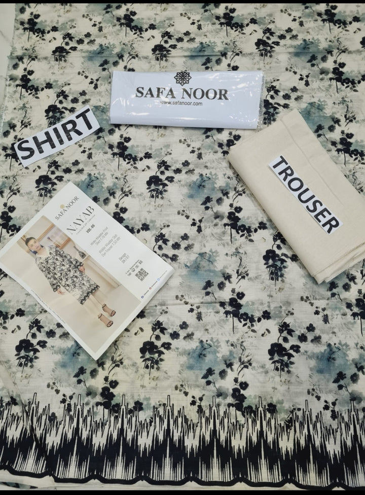 Safa Noor Brand Printed Khaddar 2ps.. S3